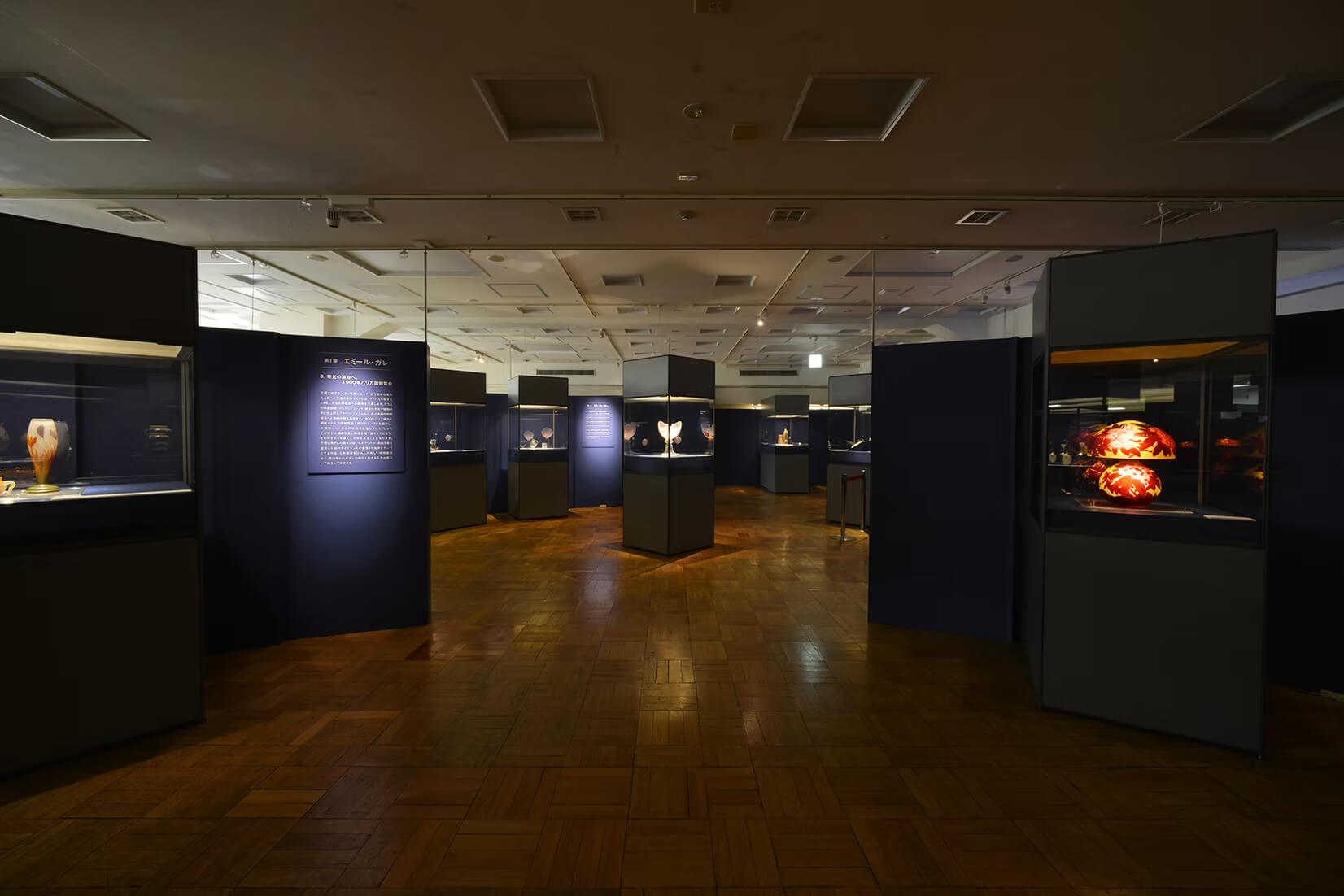 日本橋三越本店 北澤美術館開館40周年記念特別展 エミール・ガレとドーム兄弟