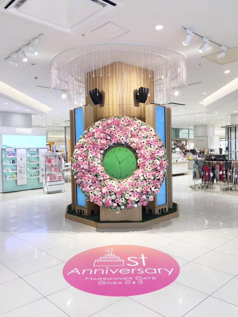 MARRONNIER GATE GINZA 2＆3 Season’s Display 2017-2018