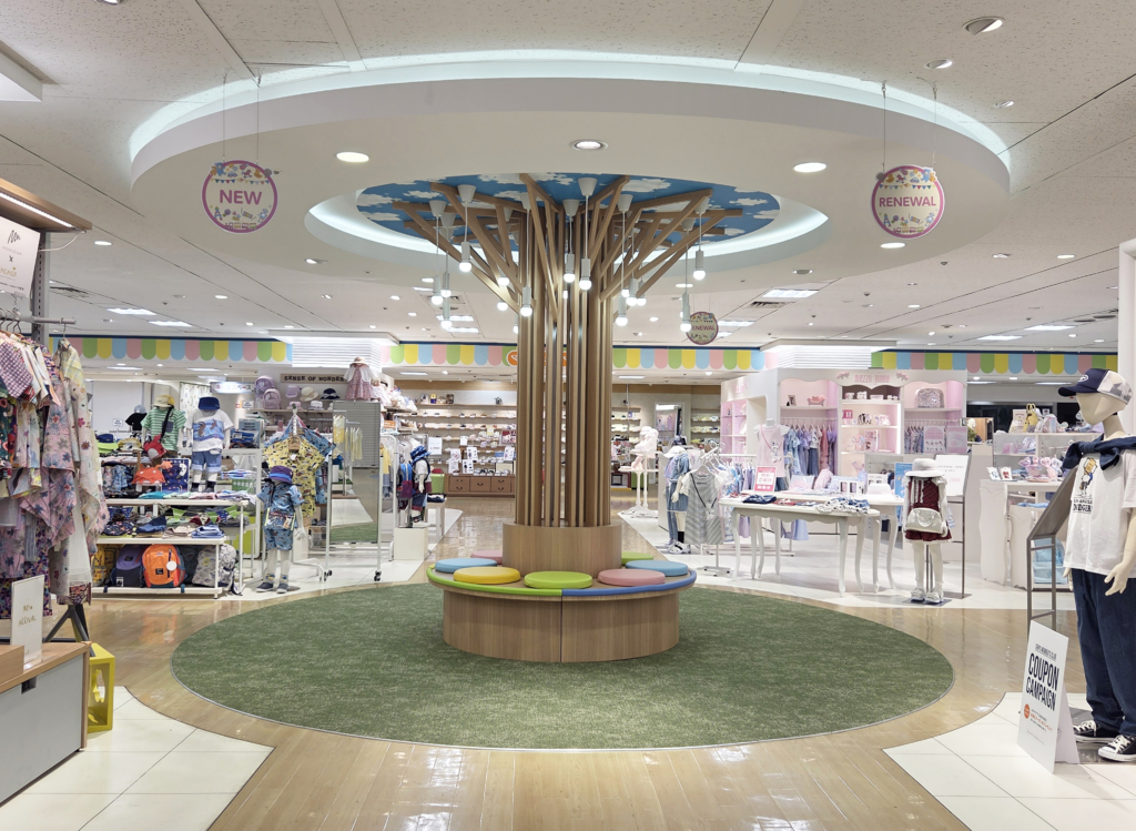 東武百貨店 池袋本店 本館7階 環境デザイン